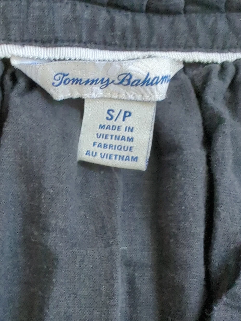 Maxi Dress Linen Blend EUC Black - Picture 2 of 4